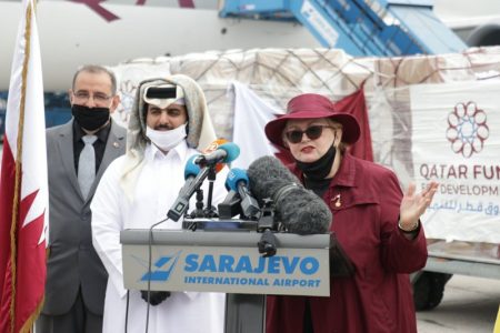 Humanitarna medicinska pomoć Države Katar dopremljena u Sarajevo (VIDEO)
