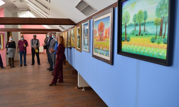 Gradonačelnik Brčkog otvorio izložbu slika s kolonije ‘Naiva na Savi’