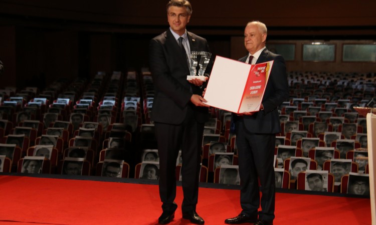 Plenkoviću na Večernjakovom pečatu dodijeljena nagrada “Osoba godine u Europi”
