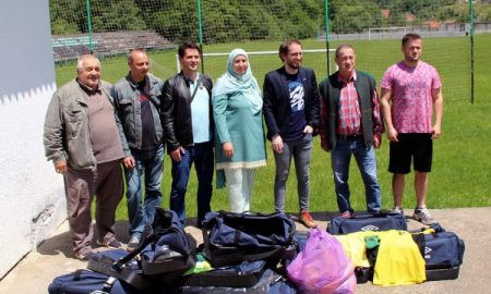FK Željezničar donirao sportsku opremu srebreničkom klubu ‘Guber’