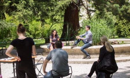 Predstava ‘Osramoćeni’ Dine Mustafića u bašti Zemaljskog muzeja