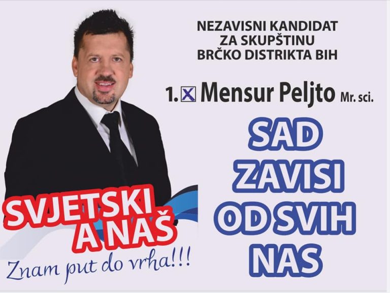 MENSUR PELJTO: Brčko mora dobiti GRADONAČELNICU a ne Gradonačelnika MENSUR PELJTO: Brčko mora dobiti GRADONAČELNICU a ne Gradonačelnika