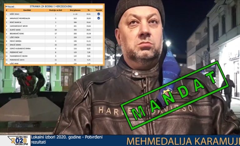 MEHMEDALIJA KARAMUJIĆ osvojio mandat u Skupštini Brčko distrikta BiH!