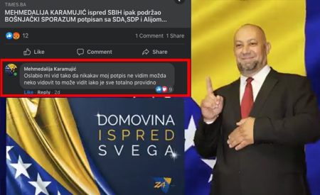 MEHMEDALIJA KARAMUJIĆ ipak upitan u poptisanom SPORAZUMU Bošnjaka, hoće li to uzdrmati dogovore!