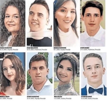Tragičnu sudbinu osmero tinejdžera iz Posušja oplakuje cijela BiH i region