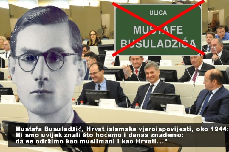 Zastupnici SDA glasali da je Hrvat Mustafa Busuladžić FAŠISTA! Zastupnici SDA glasali da je Hrvat Mustafa Busuladžić FAŠISTA!
