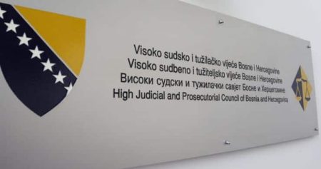 Izbor predsjednika i potpredsjednika VSTV-a BiH u srijedu