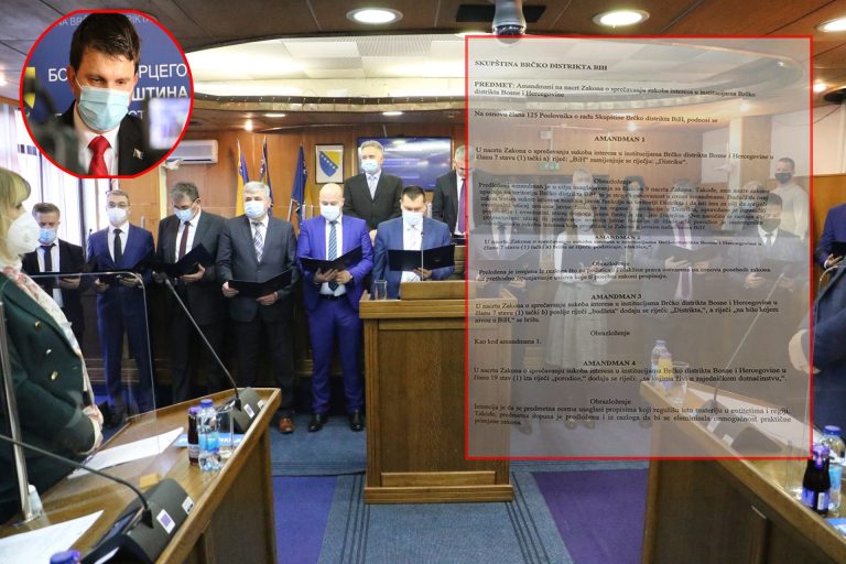 EKSKLUZIVNO: Haos u Skupštini Brčko distrikta, pogledajte AMANDMANE kojima će dio vladajuće većine sutra pokušati spasiti političku sudbinu SLOBODANKE ĆURČIĆ i svih drugih koji će biti u sukobu interesa usvajanjem zakona u drugom čitanju ! EKSKLUZIVNO: Haos u Skupštini Brčko distrikta, pogledajte AMANDMANE kojima će dio vladajuće većine sutra pokušati spasiti političku sudbinu SLOBODANKE ĆURČIĆ i svih drugih koji će biti u sukobu interesa usvajanjem zakona u drugom čitanju !