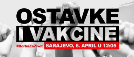 Objavljen plan protesta 6. aprila u Sarajevu, okupljanje građana na tri lokacije!
