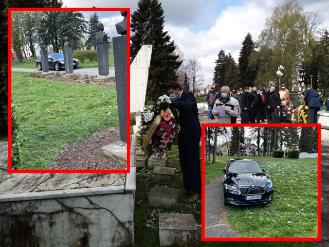 BAHATOST GRADONAČELNIKA I DRUGIH ČELNIKA SKUPŠTINE BRČKO DISTRIKTA BIH: Na 76 goodina oslobođenja grada Brčko od “Fašizma” parkirali vozlila među spomenike “PARTIZANA” BAHATOST GRADONAČELNIKA I DRUGIH ČELNIKA SKUPŠTINE BRČKO DISTRIKTA BIH: Na 76 goodina oslobođenja grada Brčko od “Fašizma” parkirali vozlila među spomenike “PARTIZANA”