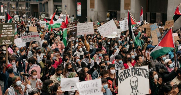 Širom svijeta protesti podrške palestinskom narodu