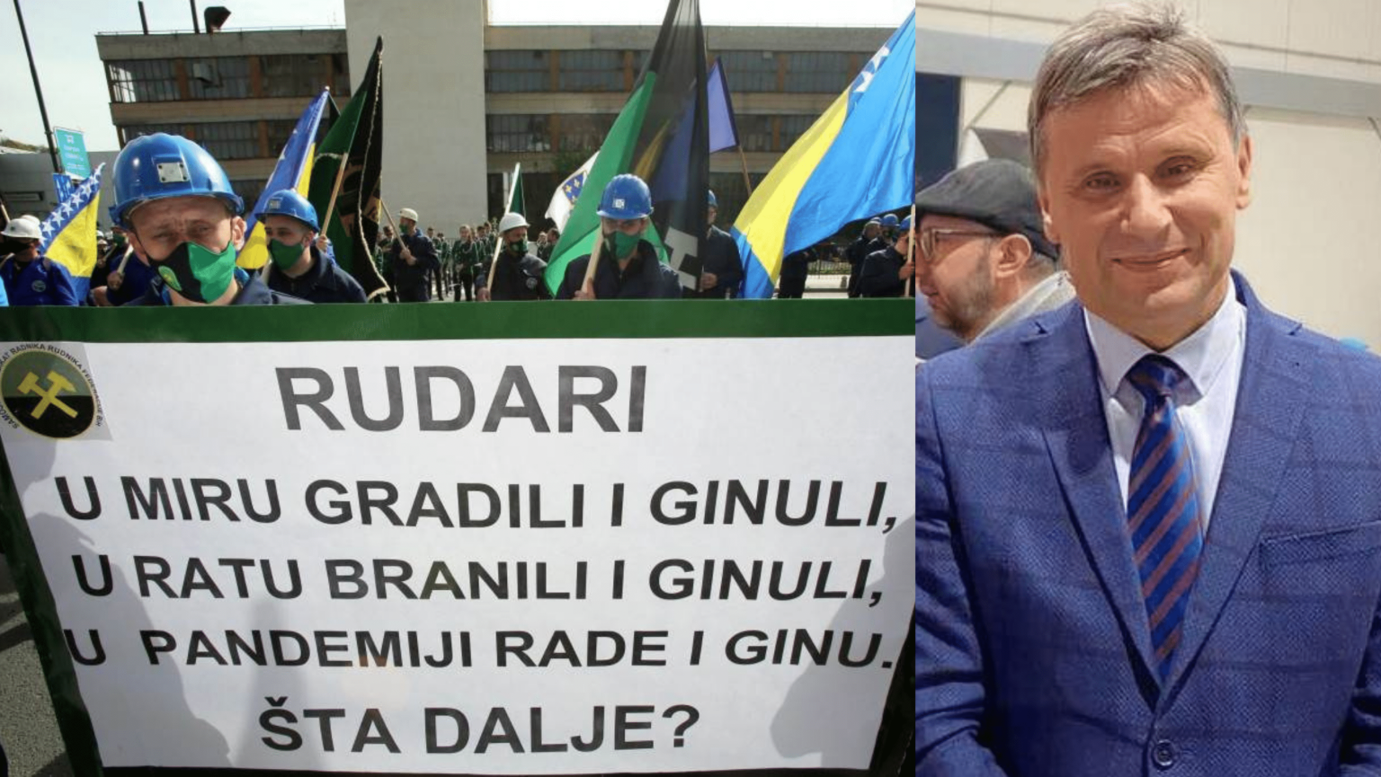Sarajevo / Rudari odbili hitan sastanak u ponoć sa Premijerom FBIH Fadilom Novalićem