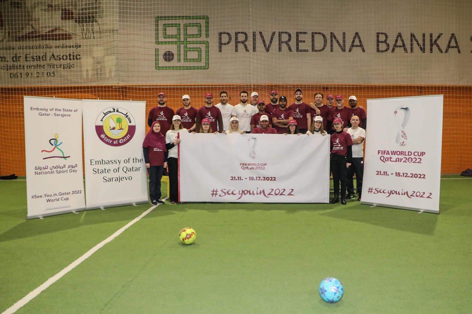 Obilježavanje katarskog državnog praznika Dana sporta u BiH