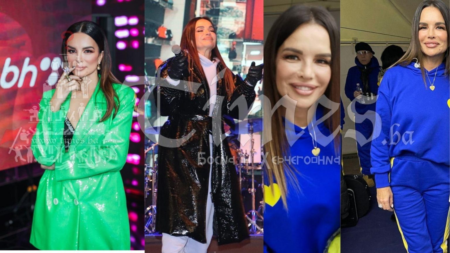 Severina nastupom u Brčko distirktu BiH trenerkama u bojama zastave Ukrajine pokušala odati podršku, ali ju je u spriječila vladajuća politika Brčko distirkta BiH!