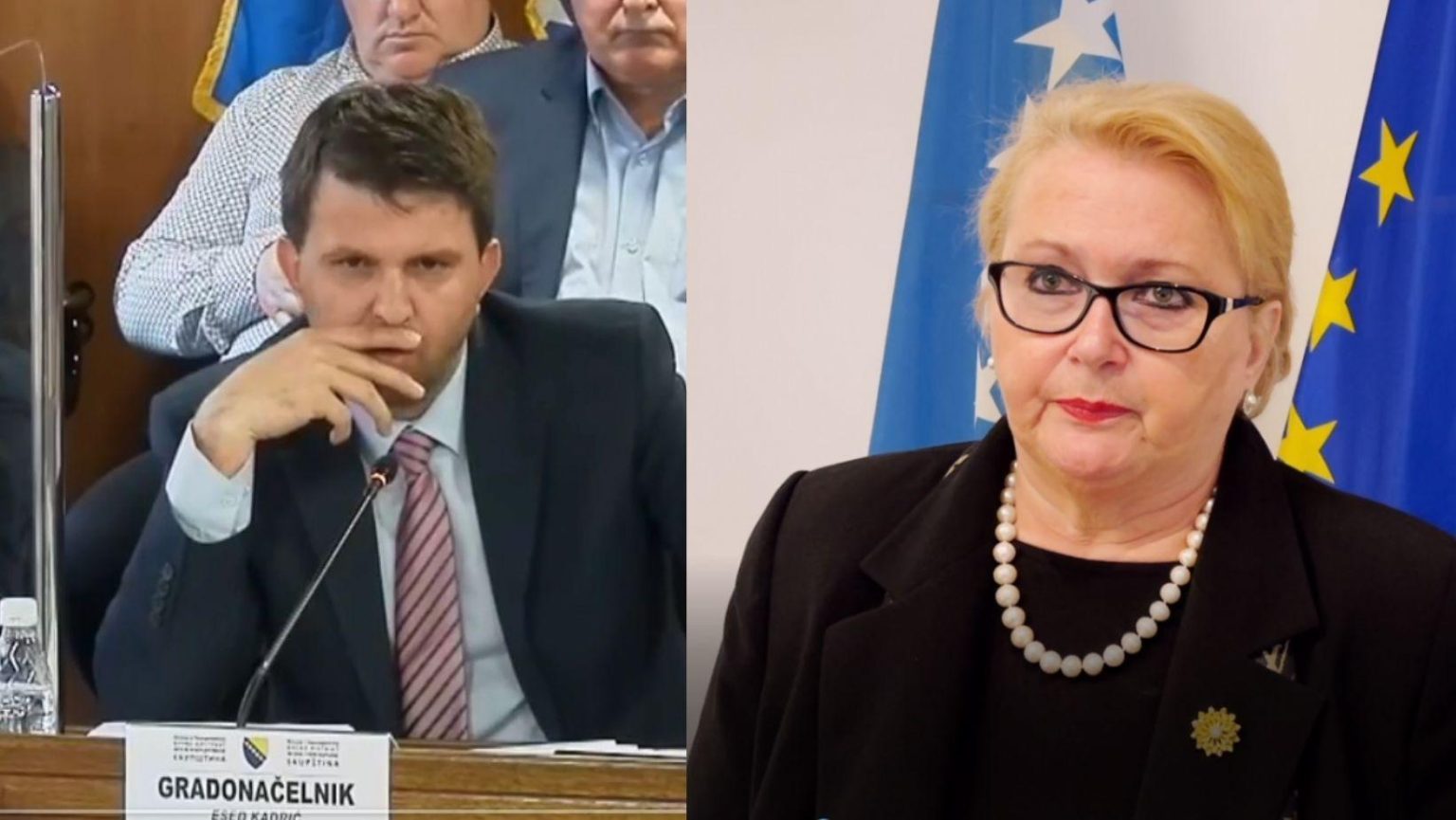 Suprotni stavovi stranačkih kolega: Ministrica Bisera Turković pozdravila 150.000 eura za pomoć Ukrajini dok su Esed Kadrić Gradonačelnik Brčko distrikta BiH i SDA na sjednici Skupštine odbili sličan prijedlog od 20.000KM za pomoć djeci Ukrajine!