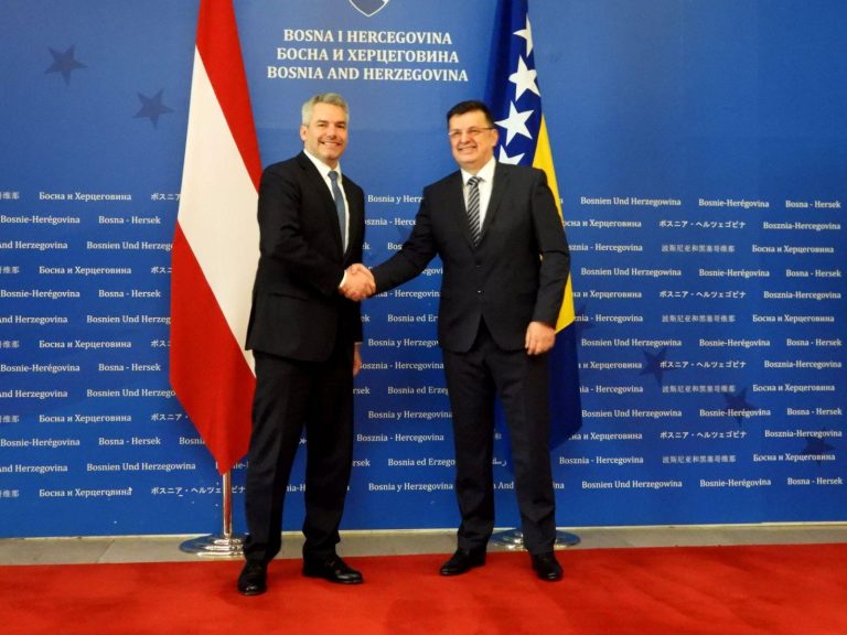 Nehammer: BiH nije i neće biti ostavljena sama Nehammer: BiH nije i neće biti ostavljena sama