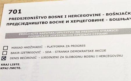 Na glasačkim listićima napisano pitanje u suprotnosti sa ustavom BiH?