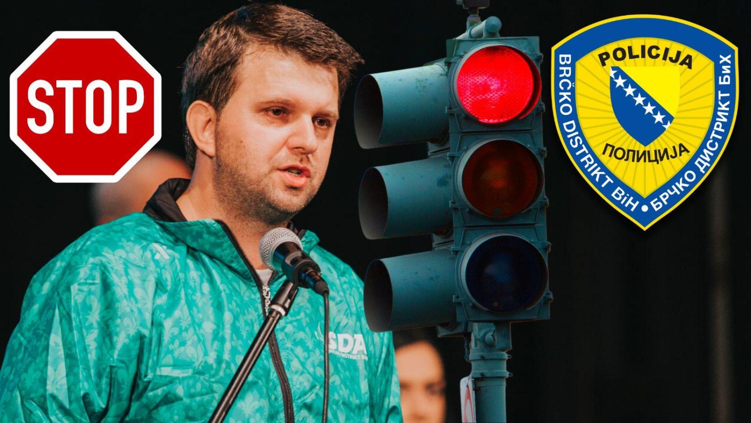 PROĐI SAMNOM KROZ CRVENO: Gradonačelnik Brčko distrikta BiH Esed Kadrić, bježao od Policije!!!