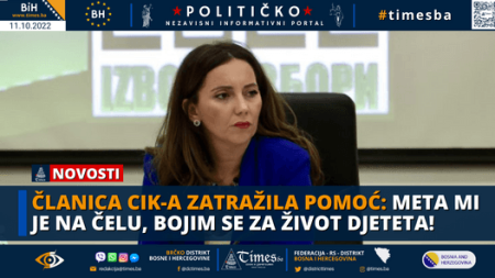Članica CIK-a zatražila pomoć: Meta mi je na čelu, bojim se za život djeteta!