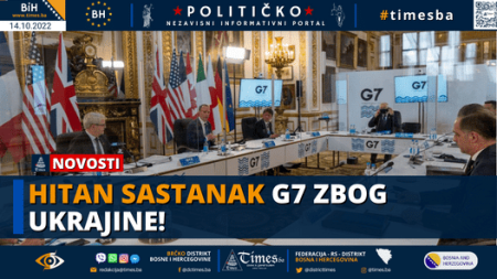 Hitan sastanak G7 zbog Ukrajine