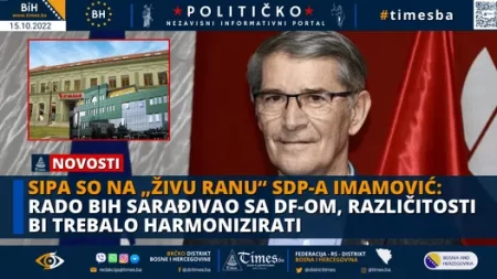 SIPA SO NA „ŽIVU RANU“ SDP-a Imamović: Rado bih sarađivao sa DF-om, različitosti bi trebalo harmonizirati!