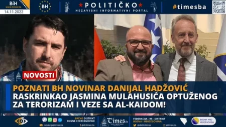 Poznati BH novinar Danijal Hadžović raskrinkao Jasmina Mulahusića optuženog za terorizam i veze sa Al-kaidom!