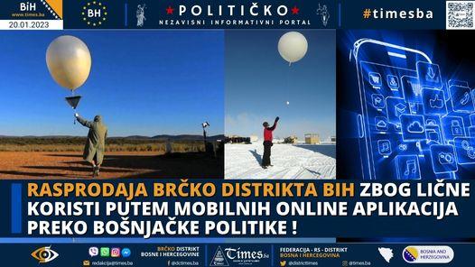 Rasprodaja Brčko distrikta BiH zbog lične koristi putem mobilnih online aplikacija preko bošnjačke politike! Rasprodaja Brčko distrikta BiH zbog lične koristi putem mobilnih online aplikacija preko bošnjačke politike!