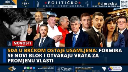 SDA u Brčkom ostaje usamljena: Formira se novi blok i otvaraju vrata za promjenu vlasti