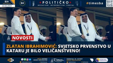 Zlatan Ibrahimović: Svjetsko prvenstvo u Kataru je bilo veličanstveno!