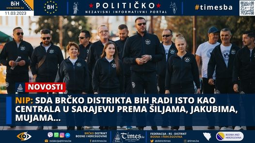 NiP: SDA Brčko Distrikta BiH radi isto kao centrala u Sarajevu prema šiljama, jakubima, mujama…
