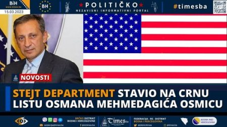 Stejt department stavio na crnu listu Osmana Mehmedagića Osmicu