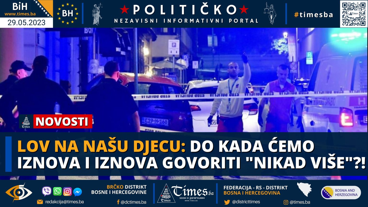 Lov na našu djecu: Do kada ćemo iznova i iznova govoriti “nikad više”?!