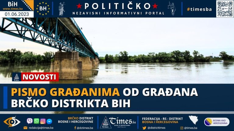 Pismo građanima od građana Brčko distrikta BiH Pismo građanima od građana Brčko distrikta BiH
