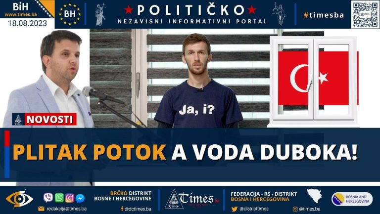 Plitak potok a voda duboka! Plitak potok a voda duboka!