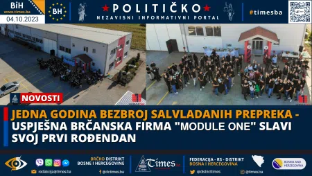 𝗝𝗲𝗱𝗻𝗮 𝗴𝗼𝗱𝗶𝗻𝗮, 𝗯𝗲𝘇𝗯𝗿𝗼𝗷 𝘀𝗮𝘃𝗹𝗮𝗱𝗮𝗻𝗶𝗵 𝗽𝗿𝗲𝗽𝗿𝗲𝗸𝗮, uspješna brčanska firma “𝗠𝗢𝗗𝗨𝗟𝗘 𝗢𝗡𝗘”  slavi svoj prvi rođendan