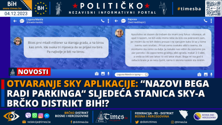 OTVARANJE SKY APLIKACIJE: “Nazovi Bega radi parkinga“ Sljedeća stanica SKY-a Brčko distrikt BiH!?