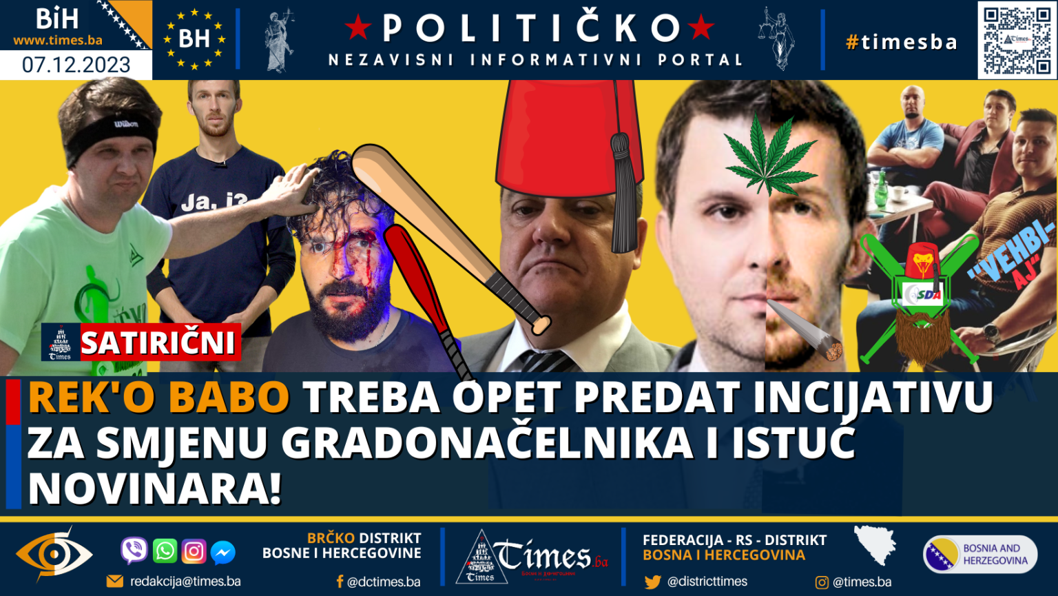 Rek’o Babo treba opet predat incijativu za smjenu Gradonačelnika i istuć novinara!