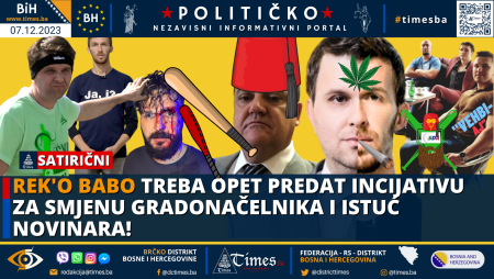 Rek’o Babo treba opet predat incijativu za smjenu Gradonačelnika i istuć novinara!