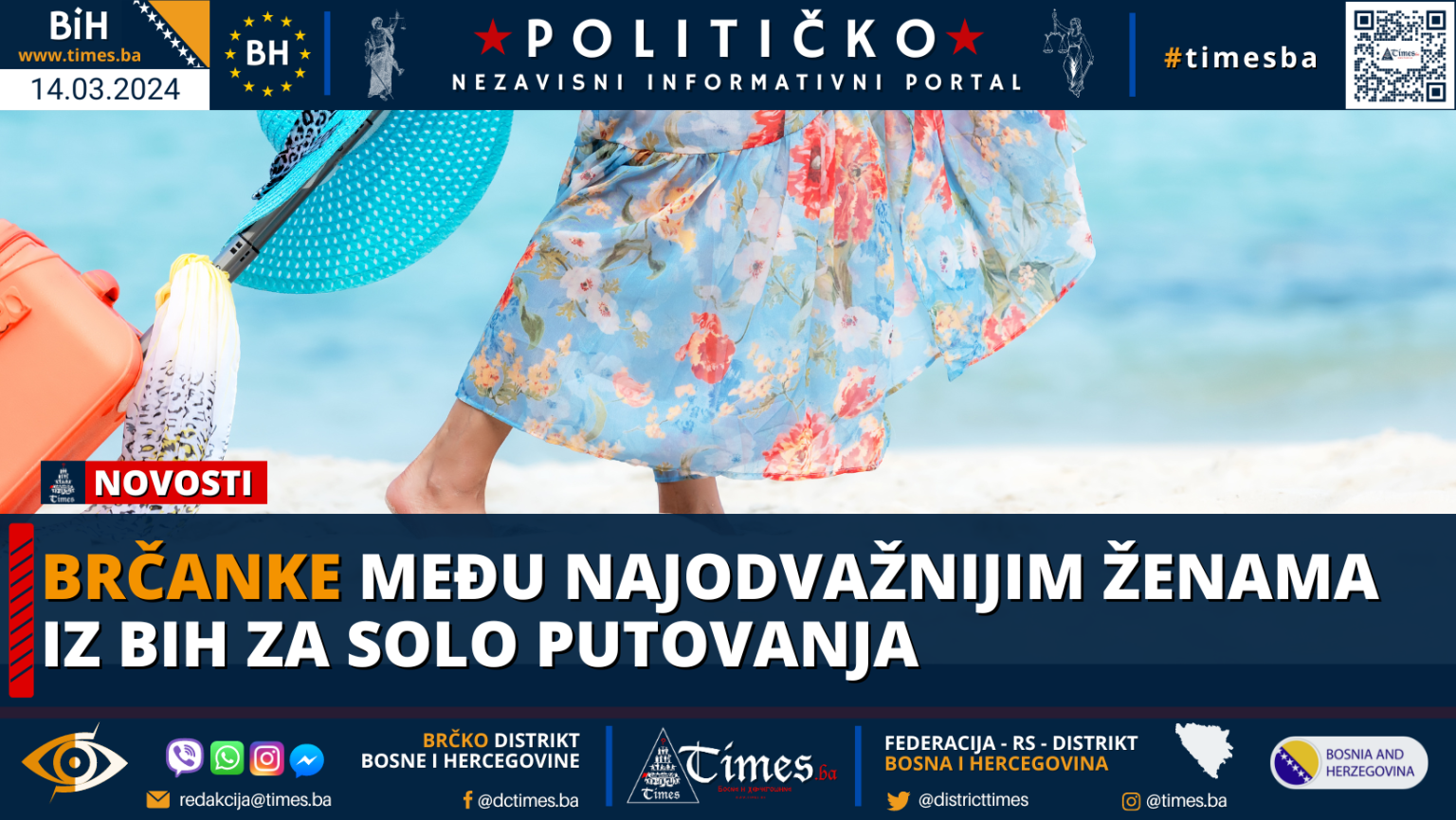 Brčanke među najodvažnijim ženama iz BiH za solo putovanja