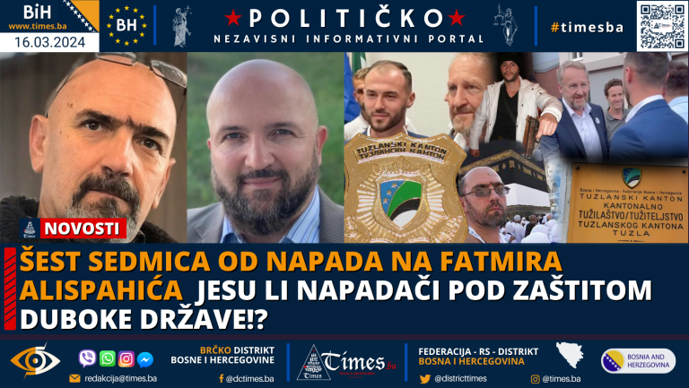 Šest sedmica od napada na Fatmira Alispahića jesu li napadači pod zaštitom duboke države!? Šest sedmica od napada na Fatmira Alispahića jesu li napadači pod zaštitom duboke države!?
