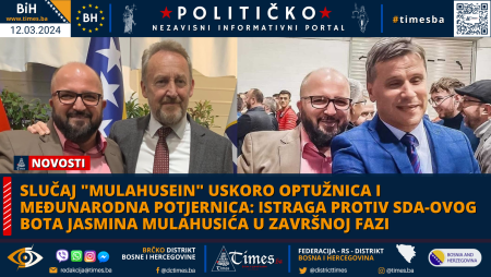 SLUČAJ “MULAHUSEIN” USKORO OPTUŽNICA I MEĐUNARODNA POTJERNICA: Istraga protiv SDA-ovog bota Jasmina Mulahusića u završnoj fazi