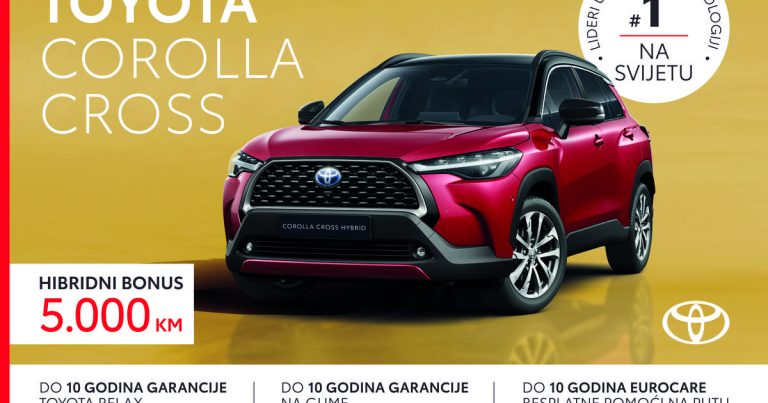 Hibridni bonus od 5.000 KM za Toyote u Auto Nuiću