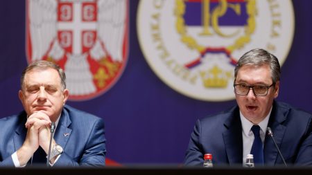 Dodikov san o ukidanju sankcija u beogradskim ruševinama