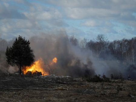 Gori šuma kod Černobila | Černobil Vijesti