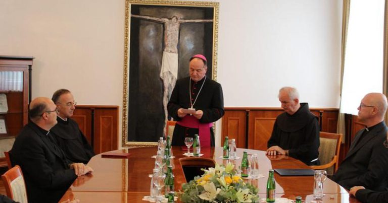 Obraćanje mons. Palića prigodom imenovanja fra Mladena Vukšića kotorskim biskupom