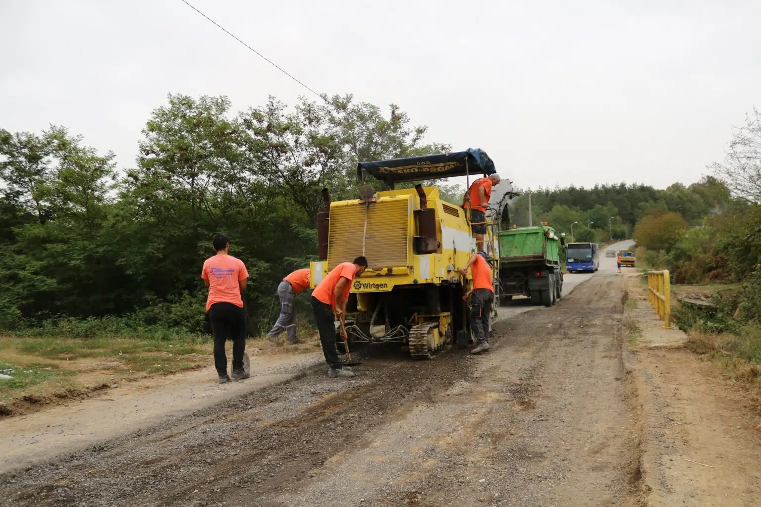JP PUTEVI BRČKO: Početak radova na sanaciji dijela puta L6 Miladije – Šatorovići.