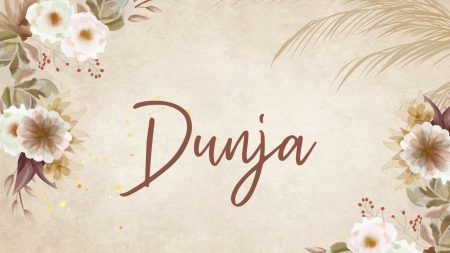 Kakve su žene koje nose ime Dunja?