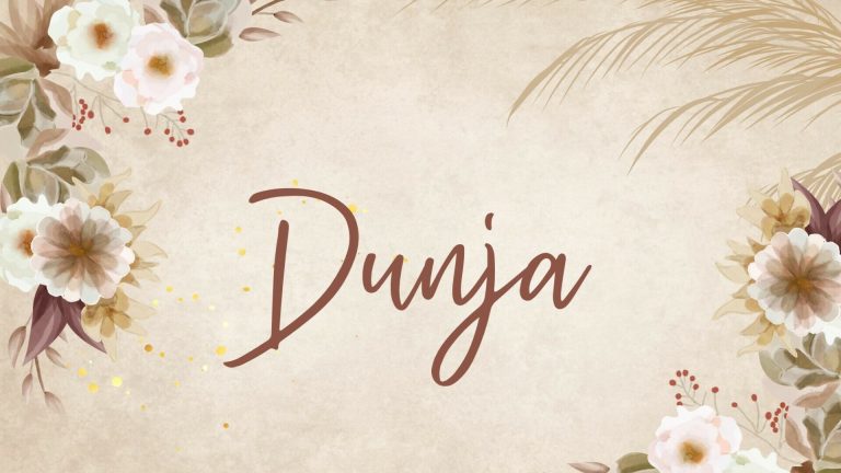 Kakve su žene koje nose ime Dunja?