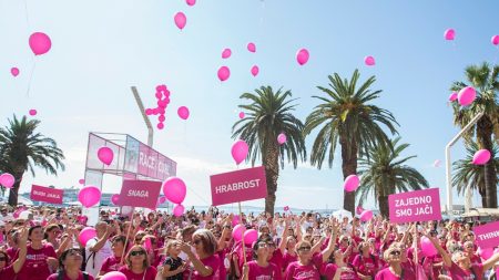 U Splitu se trči za zdravlje žena oboljelih od raka dojke