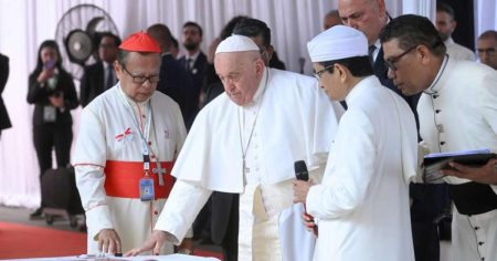 Papa Franjo i veliki indonezijski imam pozvali na vjersku harmoniju radi čovječanstva